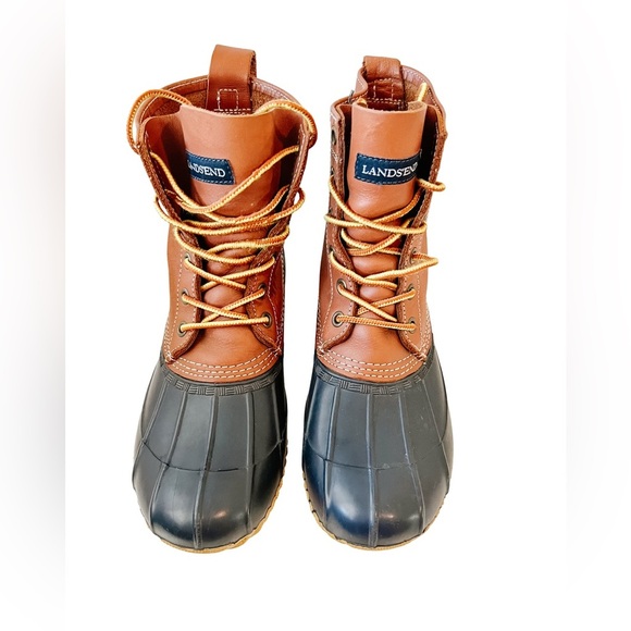Lands' End Women's Insulated Duck Boots - Picture 4 of 7